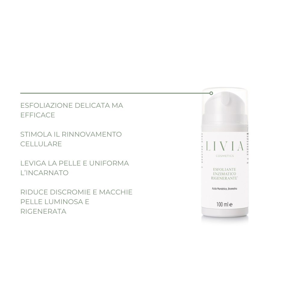 Esfoliante enzimatico Acido Mandelico e Bromelina