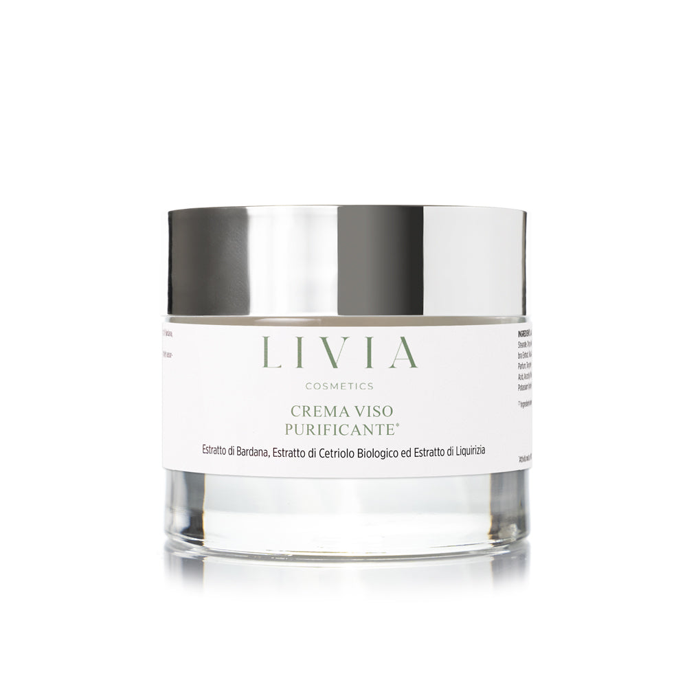 Crema viso purificante