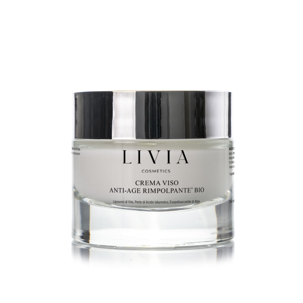 Crema viso anti-age rimpolpante bio