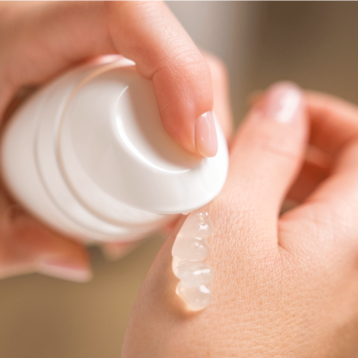 Maschera viso purificante in gel